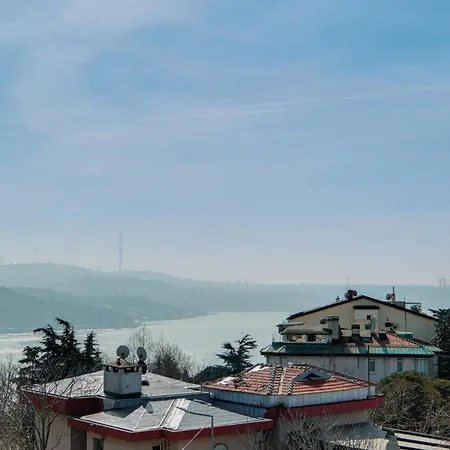 公寓 Studio W Bosphorus View Terrace 5 Min To Coast