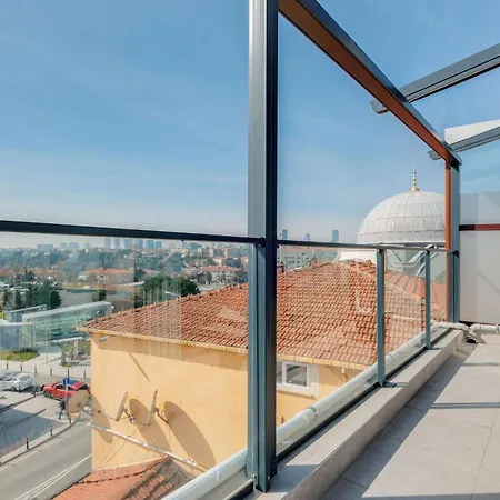 Apartment Studio W Bosphorus View Terrace 5 Min To Coast *