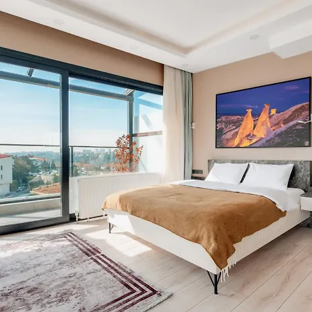 아파트 Studio W Bosphorus View Terrace 5 Min To Coast 이스탄불